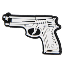 Army Shoes Charms For Men Gun UZI Rifle Pistol Shoes Decorations For Clog Sandals Accessories For Adults Party Gifts