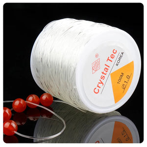100m Strong Elastic Crystal Beading Thread Cord Jewelry Making