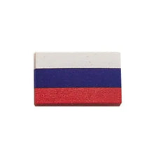 Russian Russia Flag Embroidered Patch IR Reflective Patches Appliqued Sticker Strip Glow In Dark