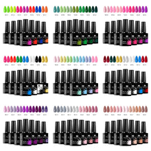 7pc Nail Gel Polish Set DIY Nail Art Design All For Decoration Soak