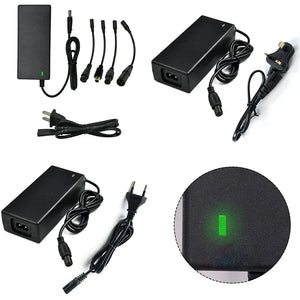 Brand New Power Adapter AC 100-240V Black DC 42V 2A Electric Scooter