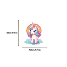 50PCS Fun Cartoon Unicorn Graffiti Stickers Scrapbooking Collage