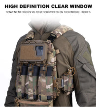 2th Gen Tactical Phone Case Universal Phone MOLLE Holder Pouch for Map Navigation Airsoft Hunting Vest Plate Carrier Accessory