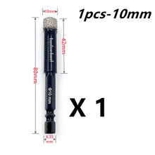 5-16mm Hexagonal Shank Brazed Dry Ceramic Tile Drill Bit Marble