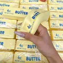 Butter Bar Shaped Squishy Toy, Slow Rebound Stress Relief Squeeze Toy, Soft Anxiety Relief Sensory Toy, Fun Novelty Gift
