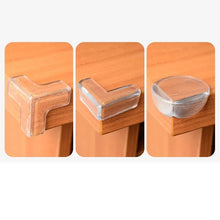 4/10PCS Child Baby Safety Silicone Protector Table Soft Transparent