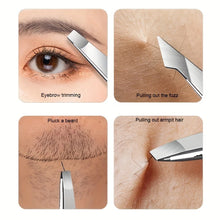 4pcs Professional Tweezers Set Perfect For Eyebrow Hair Removal