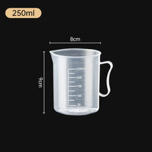 1PC Clear Graduated Measuring Cup Scale Plastic Transparent Mixing Cup