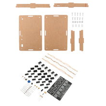 DC4.5V-5.5V 6 Digits DIY Clock Kit Auto Display Time DIY Alarm Clock Soldering Practice Kit for Students and Diyers