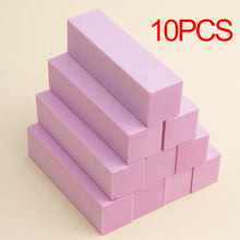 10PCS Sponge Buffer Block Set Nail Files Manicure Pedicure Care Nail