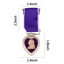 Purple Heart Medal Military Honor Badge