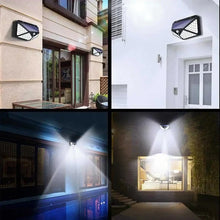 100LED Solar Wall Lamp Outdoor Lampwaterproof Motion Sensor Solar