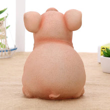 Children Cute Pig Piggy Bank Desktop Resin Piggy Bank Coin Saving Box