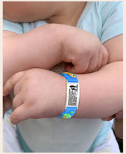 Customzied Personalized ID Bracelet for Little Girls Boys, Silicone Bracelet Adjustable, Engrave Quotes Inspirational Gift