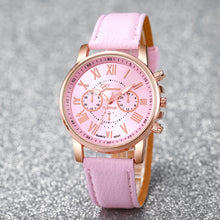 5PCS/Set Fashion Women Watch Rhinestone Heart Jewelry Set Geneva Watch