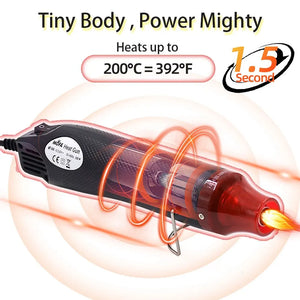 1Pcs 220V Hot Air Gun DIY Soldering Temperature Blower Gun Electric