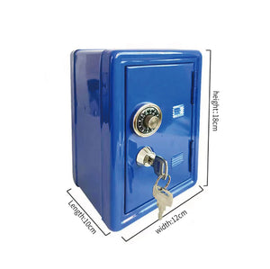 Household Insurance Box Vertical Mini Metal Safe Car Safe Key