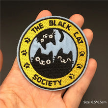 Punk Embroidered Patches for Clothing Iron on Patches Appliques Diy Anime Clothes Thermoadhesive Stickers