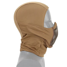 Tactical Balaclava Mask Mouth Protection Half Face Mask Breathable Mesh Airsoft Headgear Low Profile Hunting Accessories