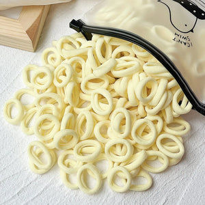20/50pcs Kids Elastic Hair Bands Girls Sweets Scrunchie Rubber Band