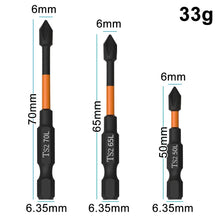 3PC Orange S2 Impact Strong Magnetic Anti Slip 50-70mm Electric Hand