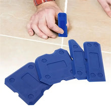 4pcs Silicone Glass Cement Scraper Sealant Grout Remover Tool Home
