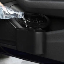Wholesale Portable Plastic Car Storage Box Car Trash Can With Lid