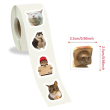 500pcs Cartoon Meme Cat Stickers For School Reward Stickers Classroom