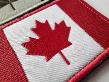 Canada Flag Patch Maple Leaf Flag 4-color Embroidered Flag Tactical Military Patches Army Applique Stripe Badge