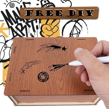 Money Box Wooden Piggy Bank Money Container for Cash Saving Treasure