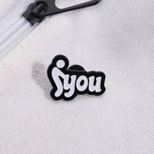 Funny Design Creative Cute Enamel Brooch Backpack Hat Decoration Metal Lapel Pin Badge For Friend Hat Clothing Accessories