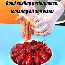 100/200PCS Disposable TPE Gloves, Powder Free and Latex Free, Suitable