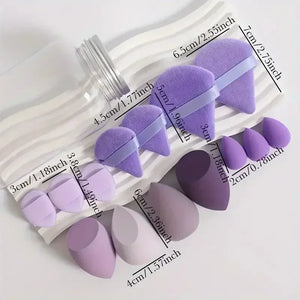 12/14Pcs Makeup Sponge Cosmetic Puff Foundation Sponges Blender Beauty