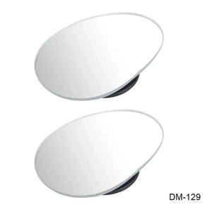 2pcs Car Mirror Wide Angle Car Blind Spot Mirrors 360° Adjustable
