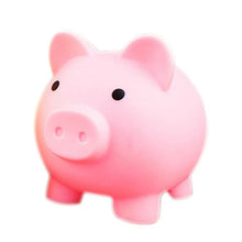 Children Cute Pig Piggy Bank Desktop Resin Piggy Bank Coin Saving Box