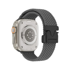 Braided Solo Loop Strap For Apple Watch band 44mm 45mm 46mm 40mm 41mm