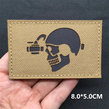Tactical Patches IR Infrared Reflective Morale Patches on Backpack Vest Clothing Outdoor Badges Hook&Loop