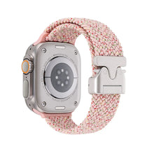 Braided Solo Loop Strap For Apple Watch band 44mm 45mm 46mm 40mm 41mm