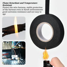Electrical Insulating Tape Heat Resistant Harness Tape 9/15/50MM Car