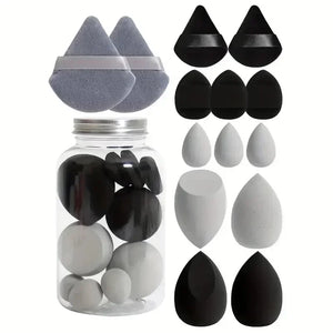 12/14Pcs Makeup Sponge Cosmetic Puff Foundation Sponges Blender Beauty