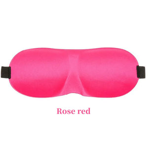 3D Sleeping Mask Eyepatch Block Out Light Eye Mask Soft Cover Rest