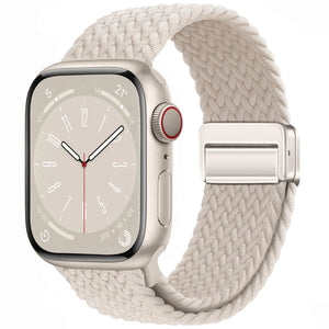Braided Strap For Apple Watch Band 44mm 40mm 45mm 49mm 41mm 38 buckle
