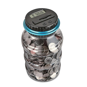 1PC Electronic Piggy Bank Counter Coin Digital LCD Counting Coin Money