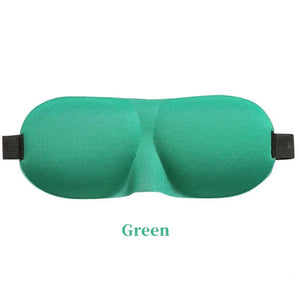 3D Sleeping Mask Eyepatch Block Out Light Eye Mask Soft Cover Rest