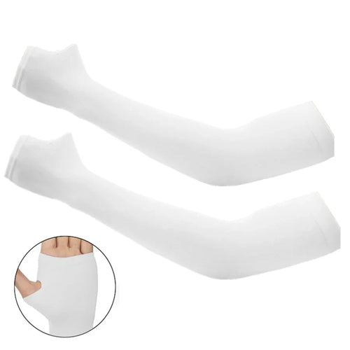 2025 Spring and Summer New Finger Sleeves Cool Wear High Elasticity