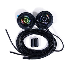 1pair Metal Wire Swivel Automatic Buckle Rope Sneaker ShoeLaces for