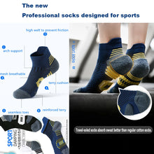 3Pair Professional Fitness Sports Socks Towel Bottom Non-Slip Running