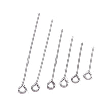 100Pcs/Lot Stainless Steel Headpin Diy Jewelry Accessories Earrings