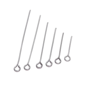 100Pcs/Lot Stainless Steel Headpin Diy Jewelry Accessories Earrings