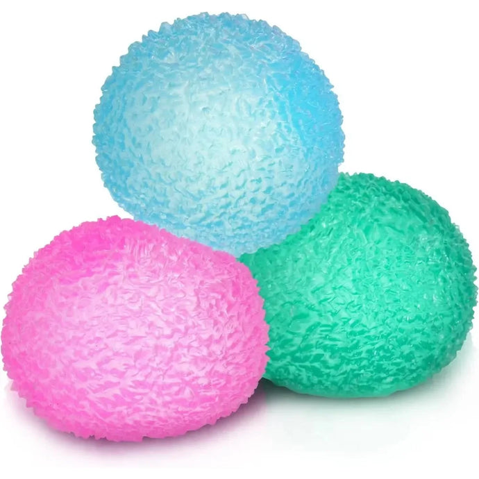 1Pc Squishy Multicolor Texture Ice Ball Squeeze Toy for Kids Adult